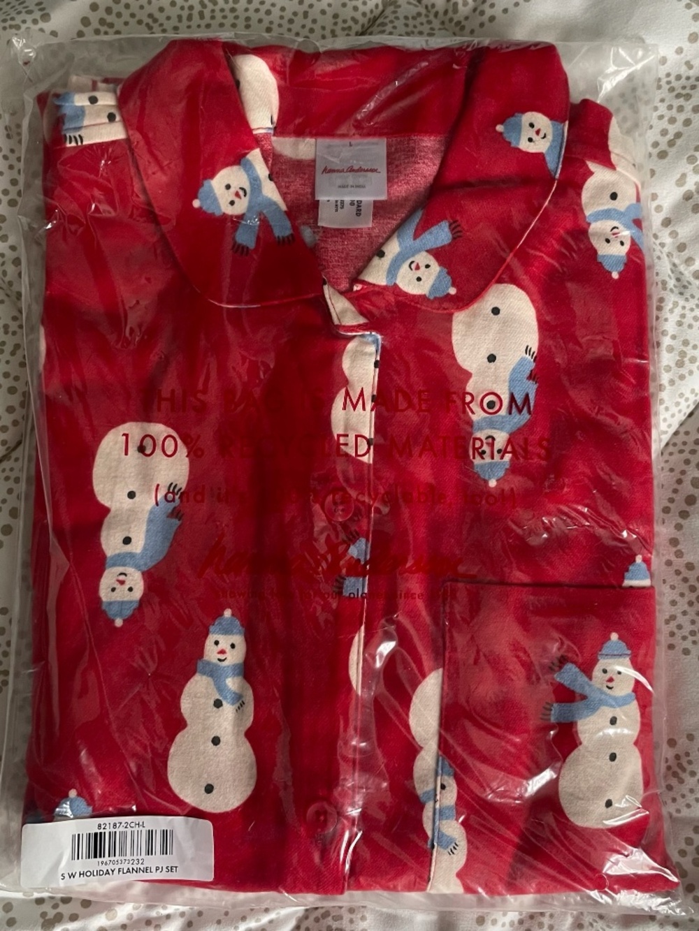 Hannah Anderson Womens Christmas PJ Set Size Small